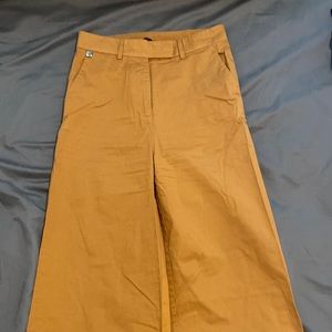 Manila Grace Bell Bottom Trousers Size 40 Orange